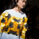 Goldfish-inspired paillettes from Fall 2016.